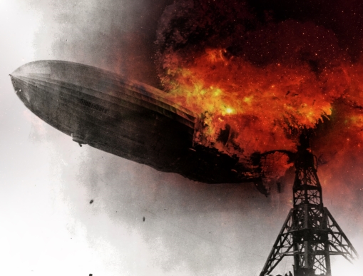 Used original on hindenburg image is public domain. Image manipulation by Flowa.